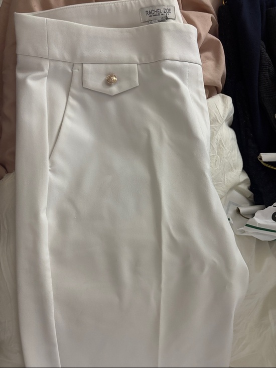 Rachel Zoe Pants - RACHEL ZOE White Pants Large